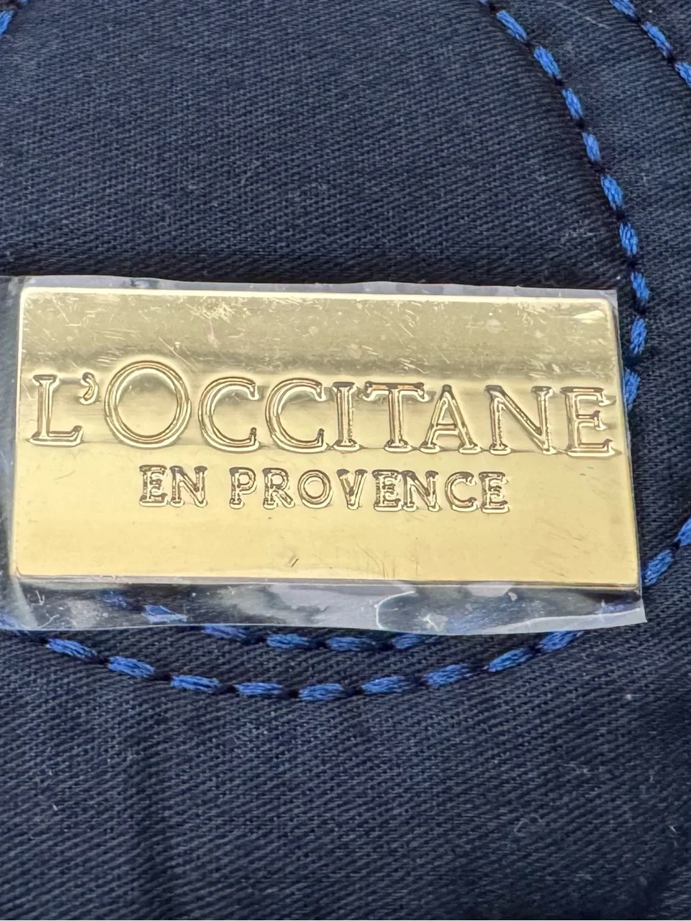 LOCCITANE quilted navy